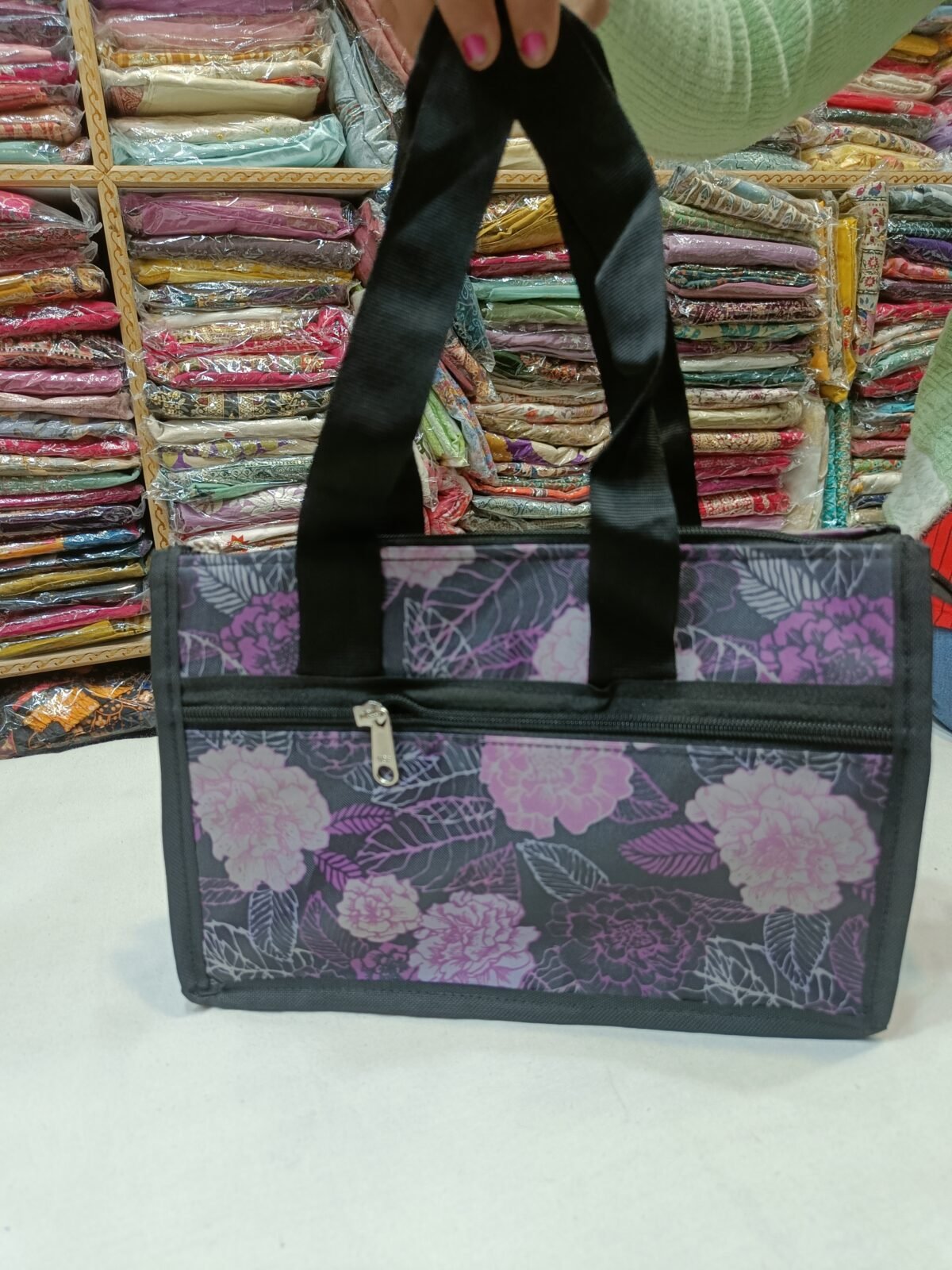 Floral Print Handbag for Women – Lightweight, Stylish, and Versatile Tote | Perfect for Shopping, Travel, and Daily Use