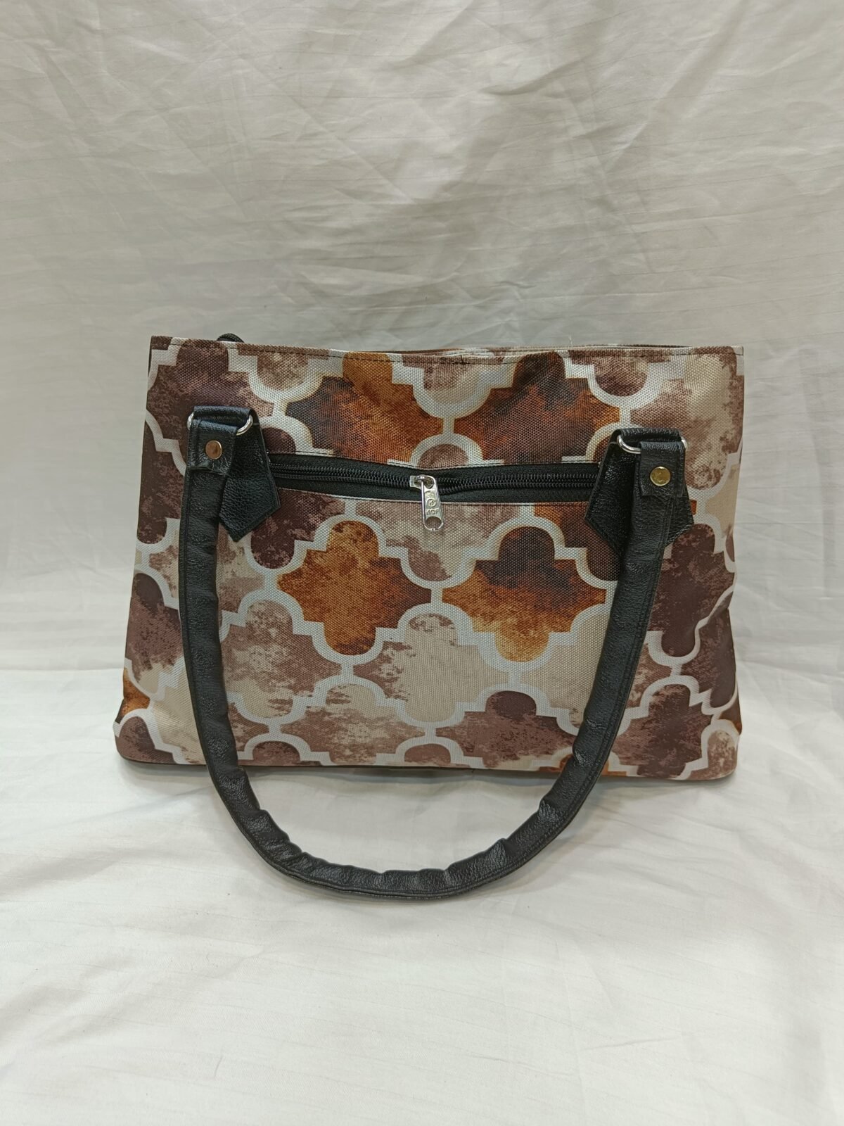 Women's Stylish Printed Shoulder Handbag | Spacious Office & Casual Tote Bag | Durable PU Leather Handles | DAMLI Brand