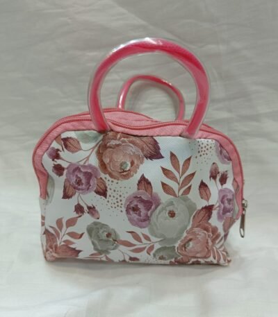 Mini 3-Chain Floral Hand Bag for Women & Girls - Lightweight, Stylish & Compact